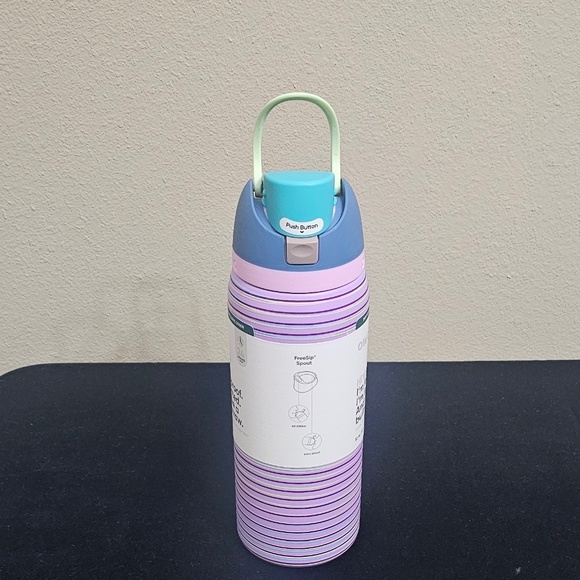 Owala 32 oz. FreeSip Stainless Steel Water Bottle - Technicolor Dicks Exclusive - Picture 4 of 7